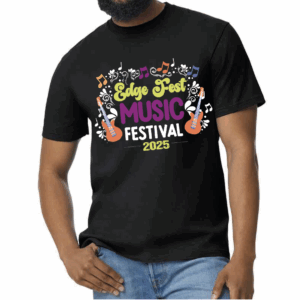 Edge Fest Band Adult T-Shirt - Black