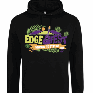 Edge Fest Adult Hoodie - Black
