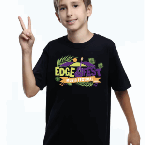 Edge Fest Kids T-Shirt - Black