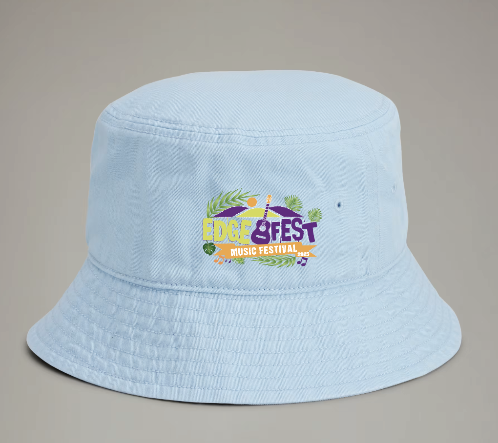 Edge Fest Bucket Hat - Light Blue